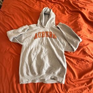 Gildan Gray Hoodie with Auburn Print